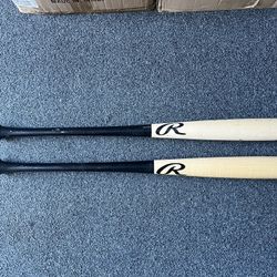 New Rawlings Maple Wood Baseball Bats 32/29 $70