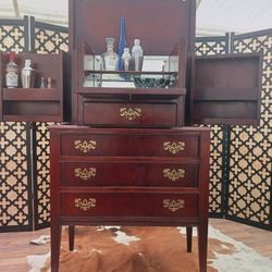 Vintage Bar Cabinet, Dining Buffet, Delivery 