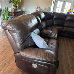 [OM] 🟪 Only $45 initial then take it home 🏡 Brand New  Dunleith Power Reclining Sectional 