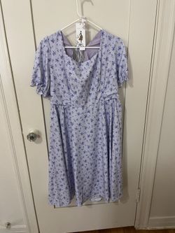 Belle Pogue Blue Dress XL