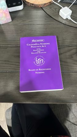 California Nursing Practice Act Board Of Registered Nursing