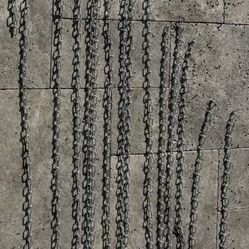 Going To SCRAP IT TODAY Light Weight Chain Link (110ft, (4)6ft, (3)4ft, and (5)1-2ft Long