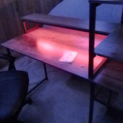 Gaming Desk With Led 