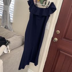 SHEIN 1XL Navy blue Dress 