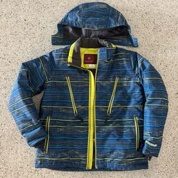 Kids Xl Spyder Jacket And Mid Layer Fleece