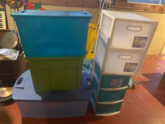 Totes & Drawer Organizing Storage (SOLD SEPARATELY!!)
