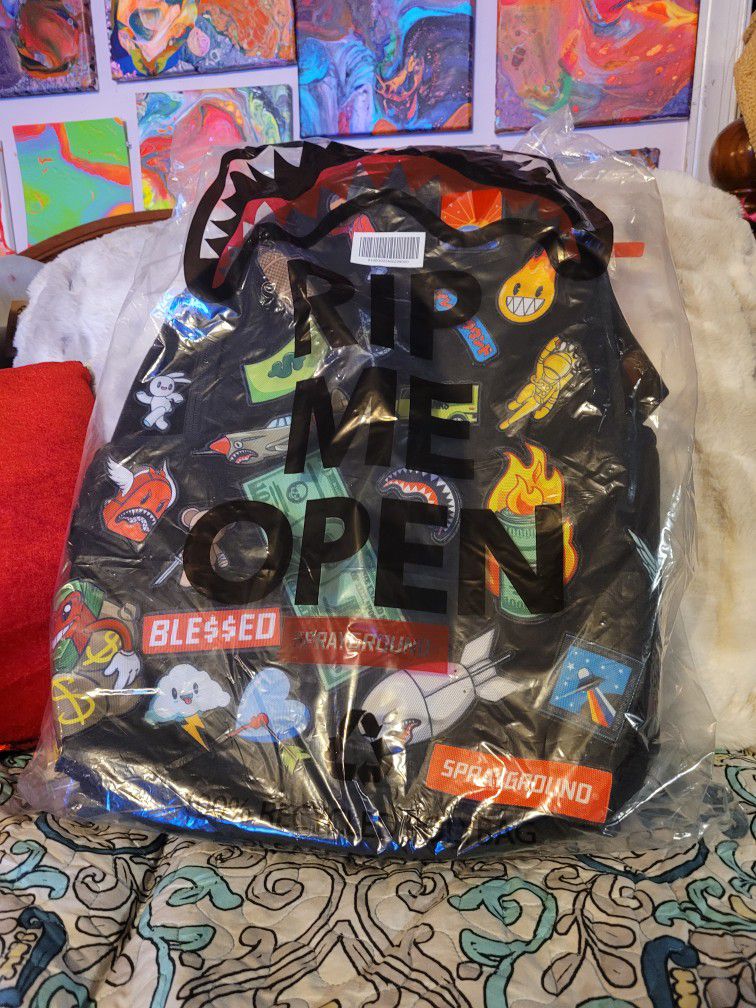 Sprayground 32 Patches Backpack