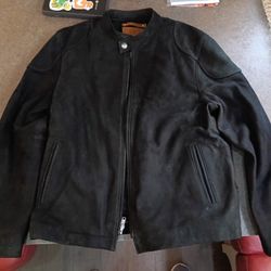 Frye Mens Lamb Leather Racer Jacket