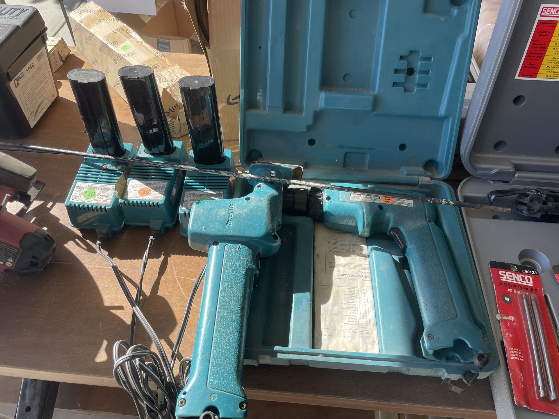 Original Makita Cordless Drill And Saw