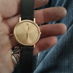 Gold Face Movado