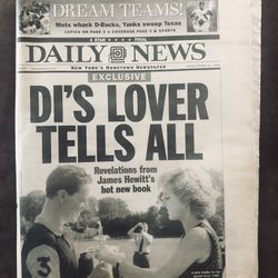 New York Daily News-Princess Diana-Sports-Mets-Ads-Stories-Complete-Oct.10,1999