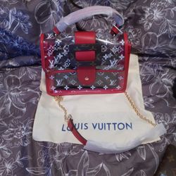 Red Purse With Wallet