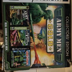 PlayStation army men gold collector’s edition