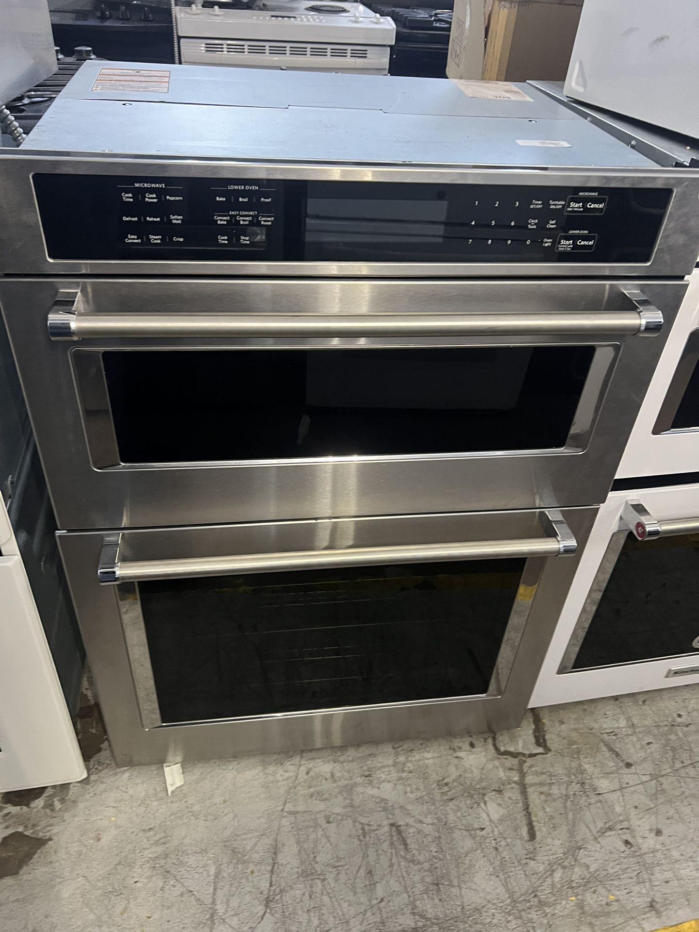 Kitchenaid 30” Microwave Oven Combo