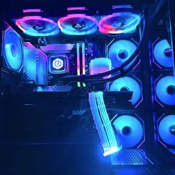 Liquid Cool Gaming PC Desktop Computer — i9 13900KF / RX 6900XT / 32GB DDR5 / 1TB SSD