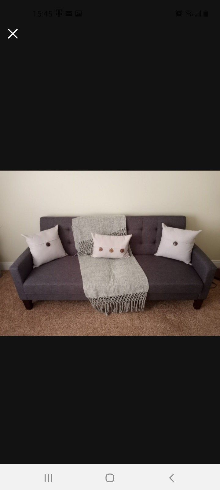 Set of Two Sofa Futons