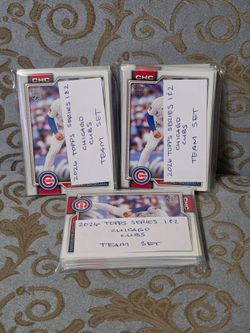 2026 Topps Chicago Cubs Team set!