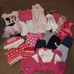 Girls 0-3 & 3-6mo Fall/Winter Clothing Lot