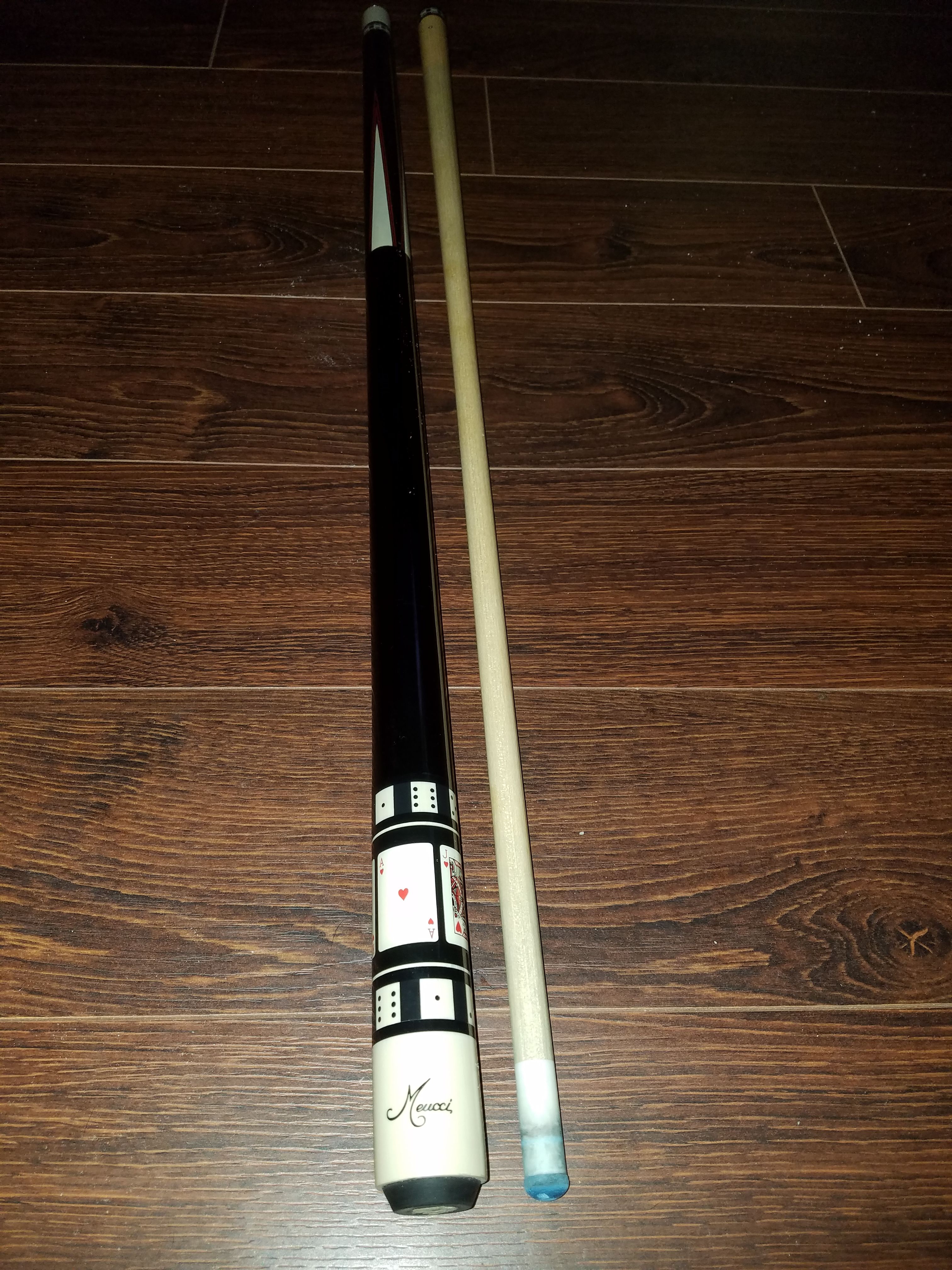 Pool cue (meucci gambler)