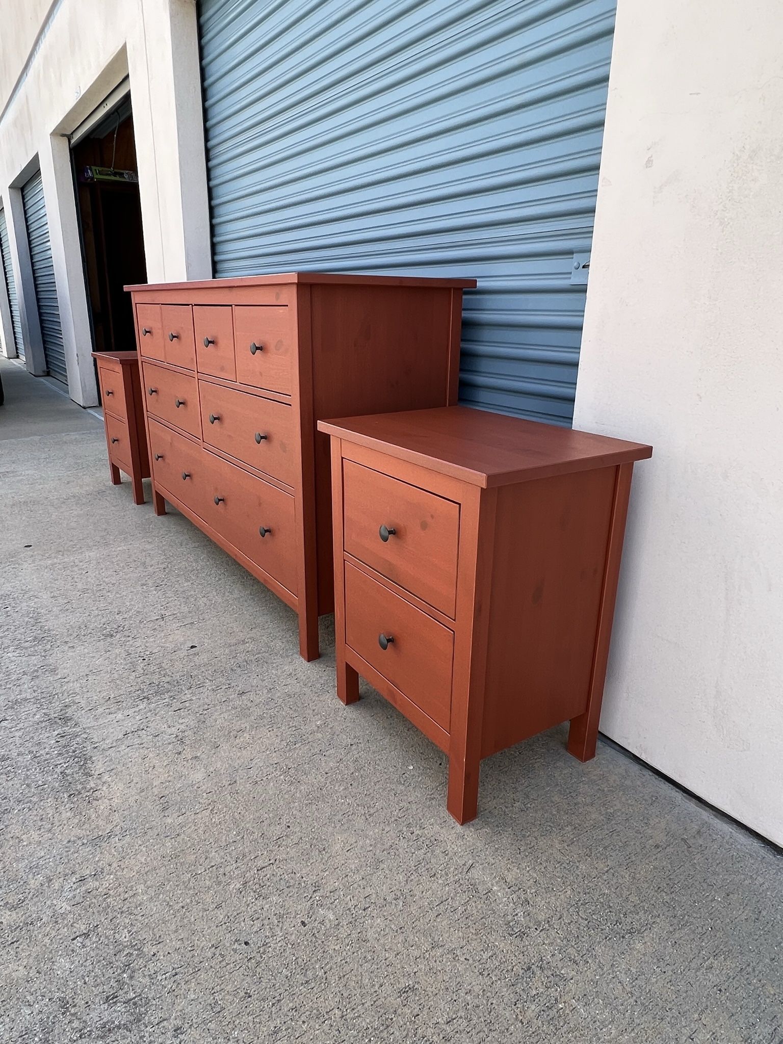 hemnes 8 drawer dresser red brown Ikea Hemnes Dresser MOVING - furniture - by owner - sale
