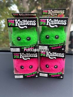 Nee Doh Knittens Squish Toys