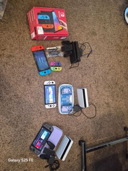 Nintendo Switch OLED Bundles – 3 Available + Docks & Extras