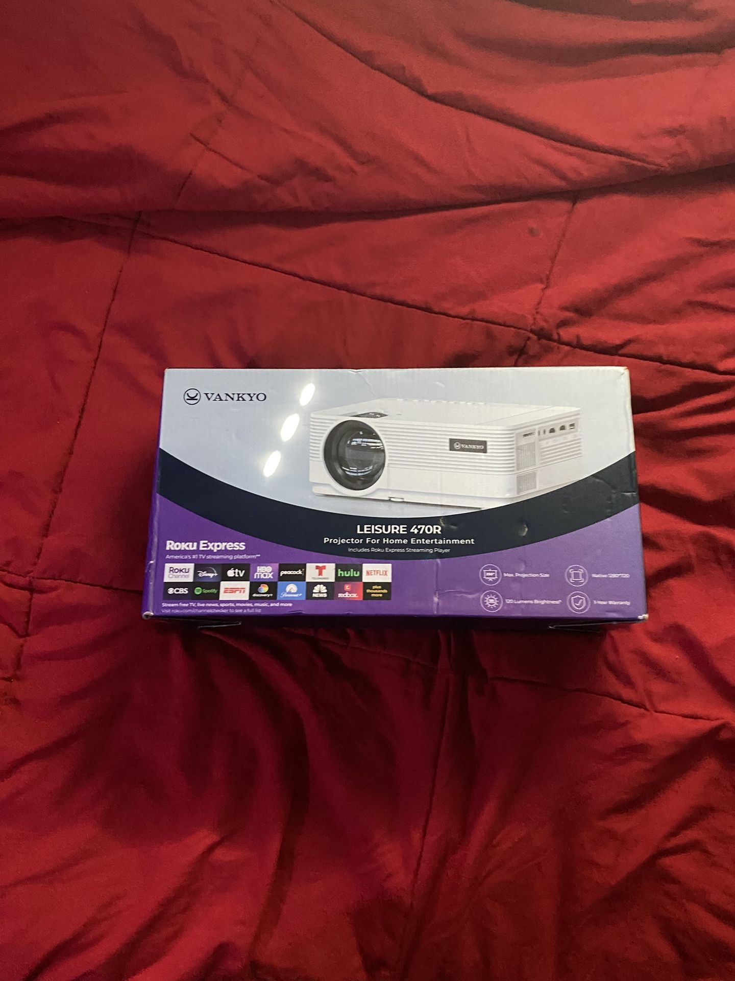 Vankyo Leisure 470R Roku Express