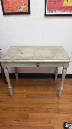 Rustic “Walker Seed Co.” Storage Bench / Accent Table