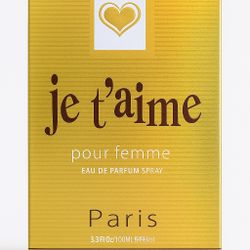 Je T’aime Perfume By Yzy Perfum Eau De Perfum Spray 3.3 Oz/100ml For Women