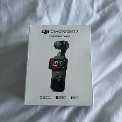 DJI Osmo Pocket 3 Creator Combo.  