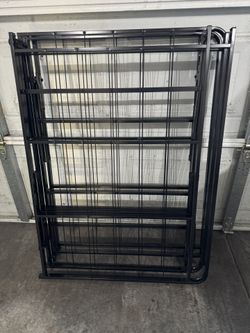 Queen size mattress, queen size metal Bed Frame and box springs