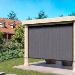 DIFY 12x20 FT Shade Fabric 90% Sun Shade Cloth Privacy Screen with Grommets for Patio Garden Pergola Cover Canopy, Grey