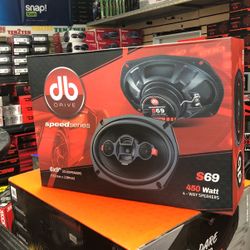 Db Drive Speed Series 6x9 4 Way Speakers On Sale Today 
