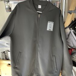 2XL/XL Joy division Unknown Pleasures indie rock goth zip up jacket zipper hoodie front and back logo