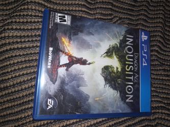 Ps4 Dragon age inquisition