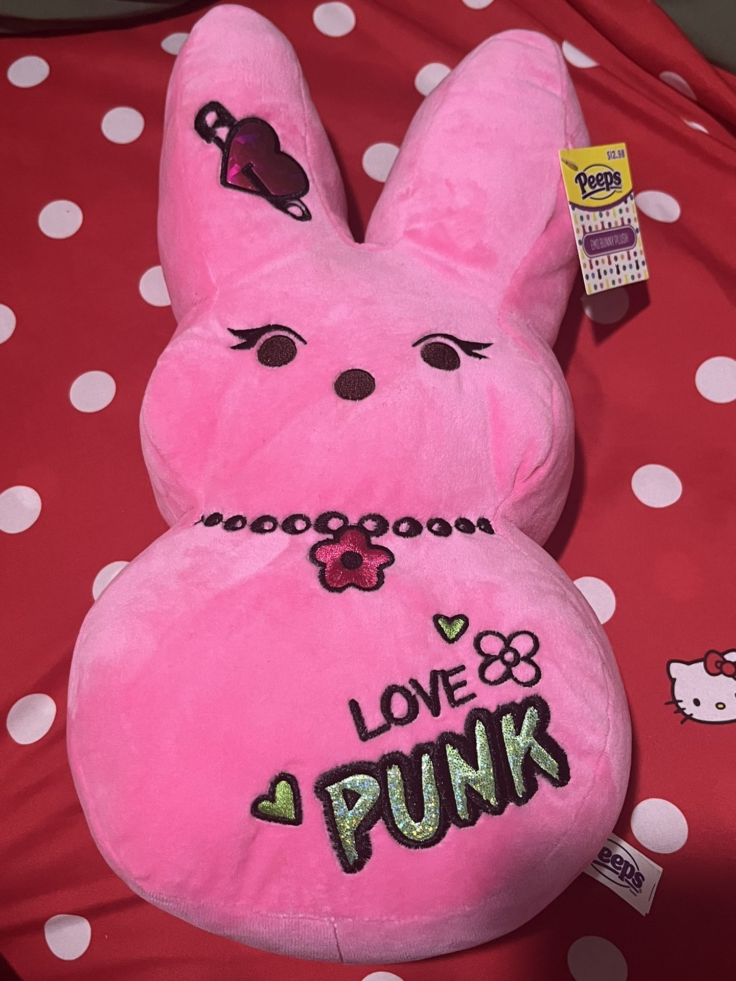 Peeps Emo Bunny Plush