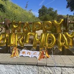 Happy Birthday Foil Balloon