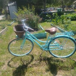 single speed beach cruiser with hand brakes
