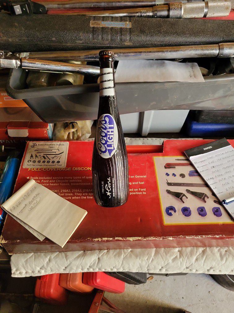 Vintage Beer Bottles Baseball Shaped 