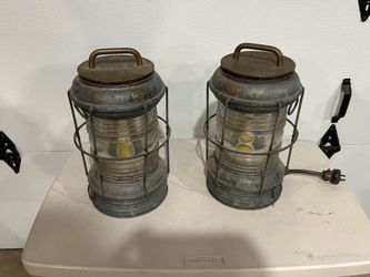 Vintage Perkins Marine Lights - in good working condition