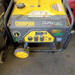 Champion 7850 generator