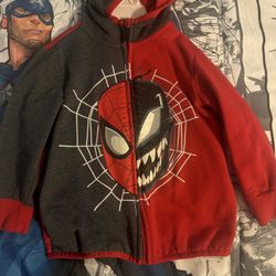 4T Spider Man Hoodie