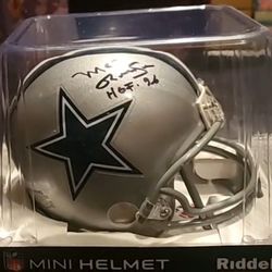 Dallas Cowboys Mel Renfro Signed Mini helmet