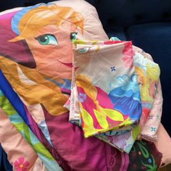 Frozen Comforter And Sheets Size Twin