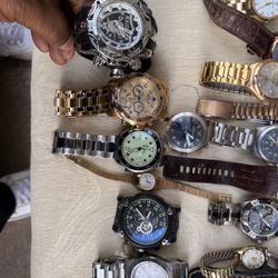 Huge Watch Lot – Invicta & More – 30+ Watches – Great for Resale