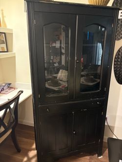 Tall Black Cedar Chest