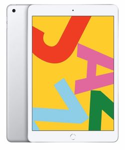Apple iPad 10.2” 128GB WiFi (2019) Silver - Good Condition