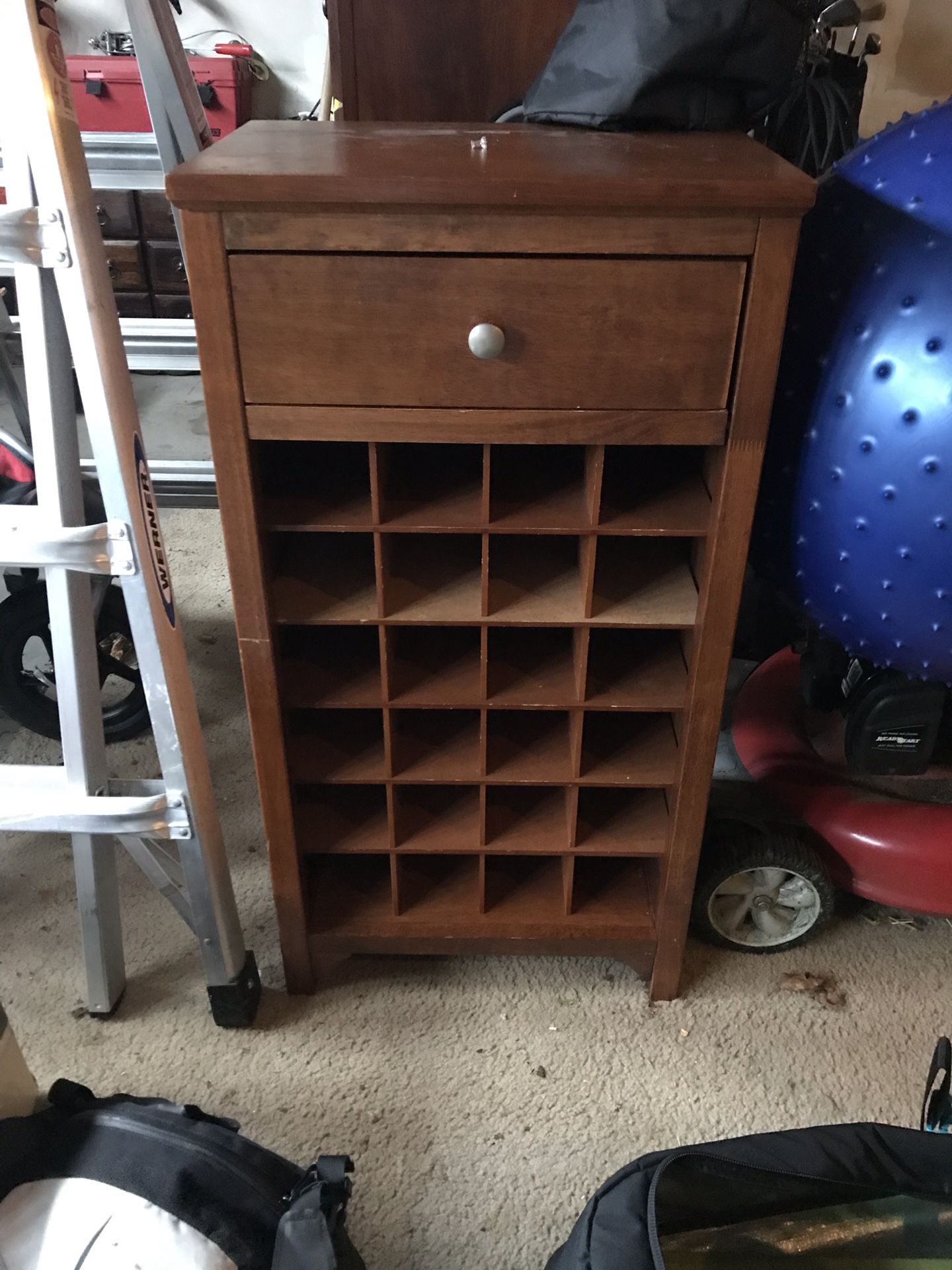 Cost Plus World Market wine rack/ bar