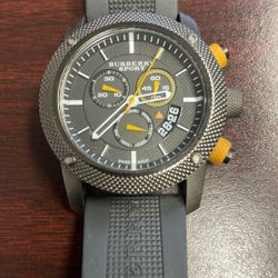 Burberry Chronograph Sports Watch
