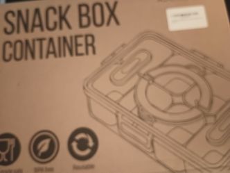 Snack box container
